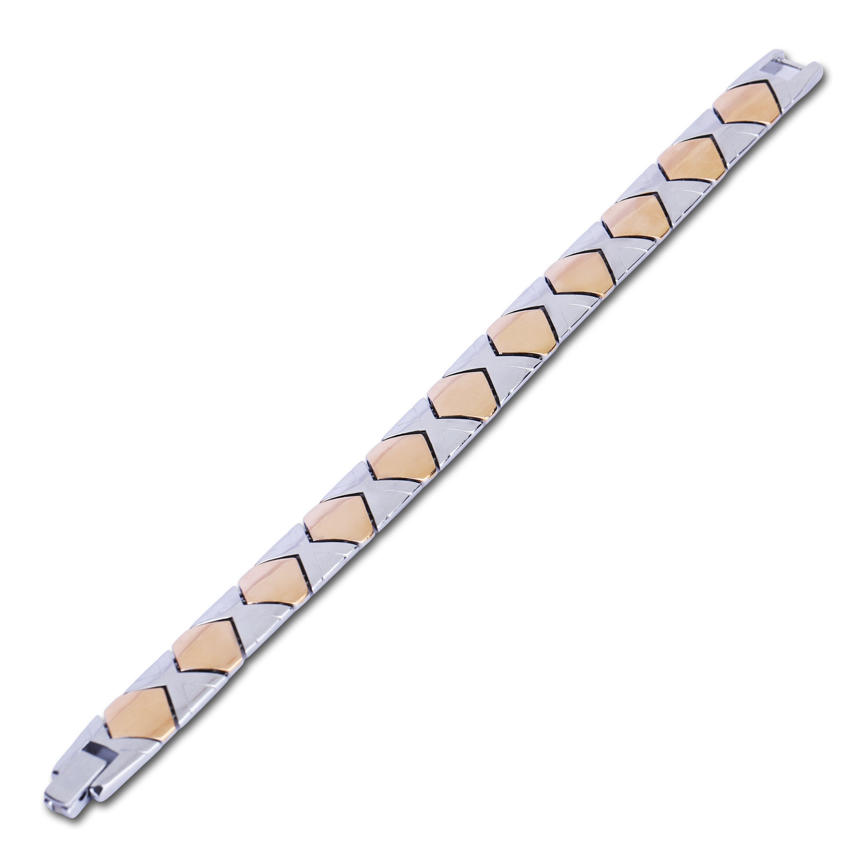 Dual-Tone Hexa Bracelet