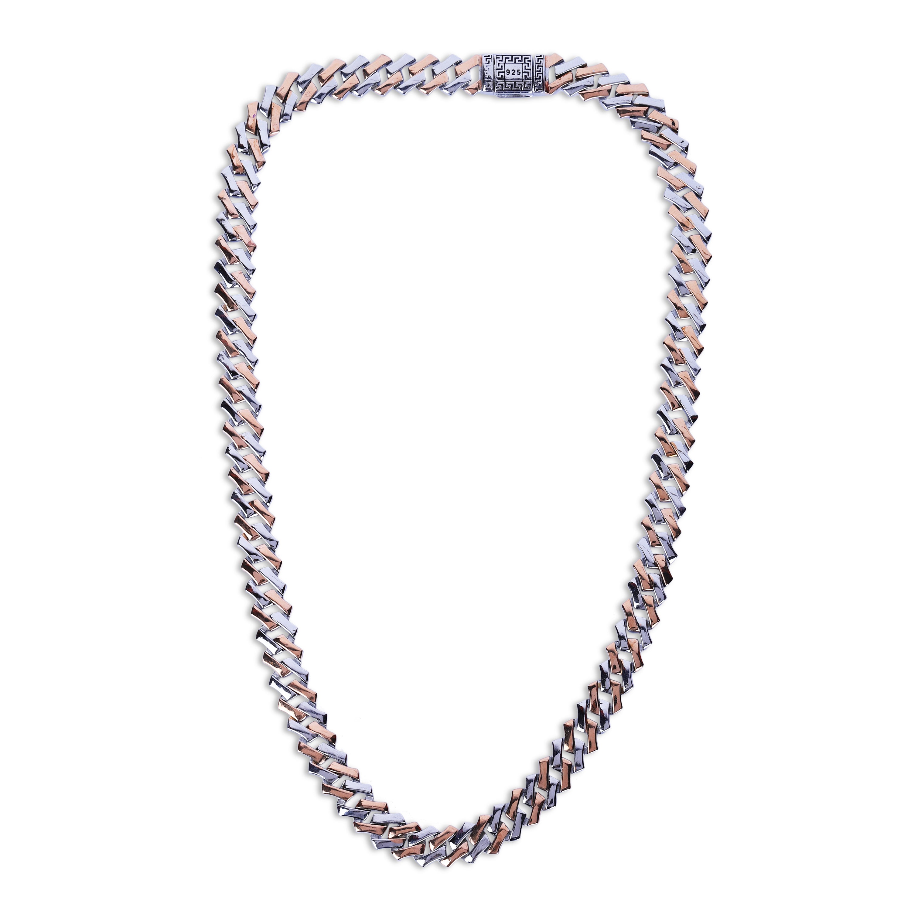 Dual Tone Cuban Chain