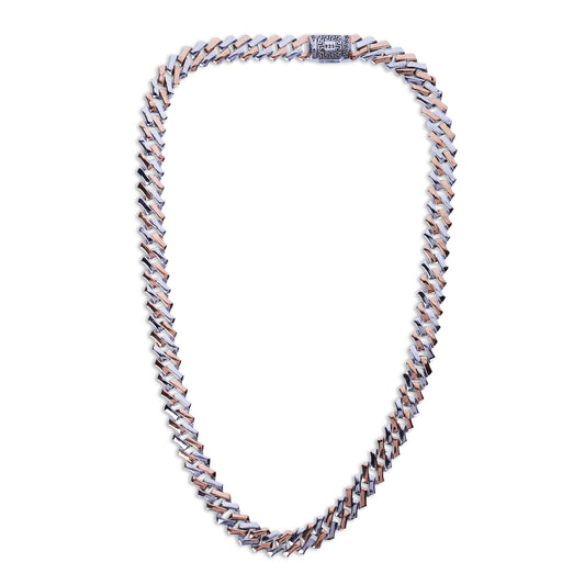 Dual Tone Cuban Chain