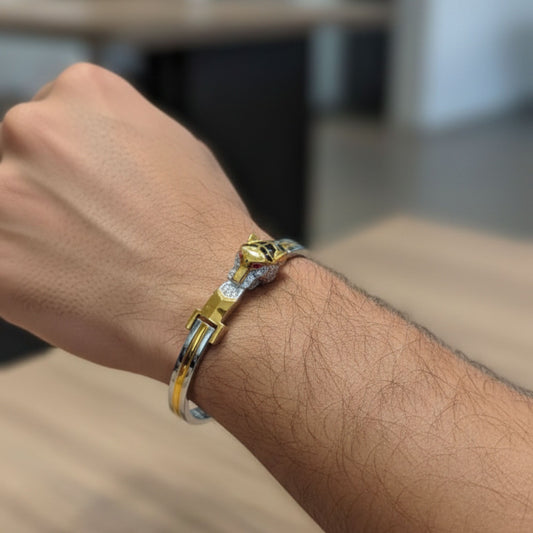 Golden Tiger Head Kada