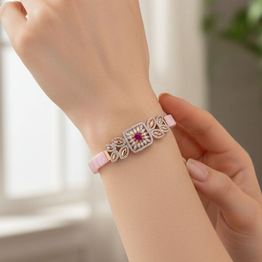 Pink Vine Bracelet