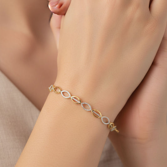 Halo Line Bracelet