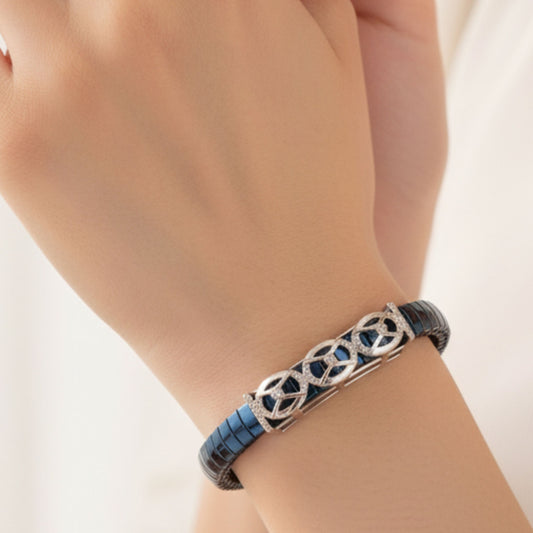 Triple Oval Elegance Bracelet