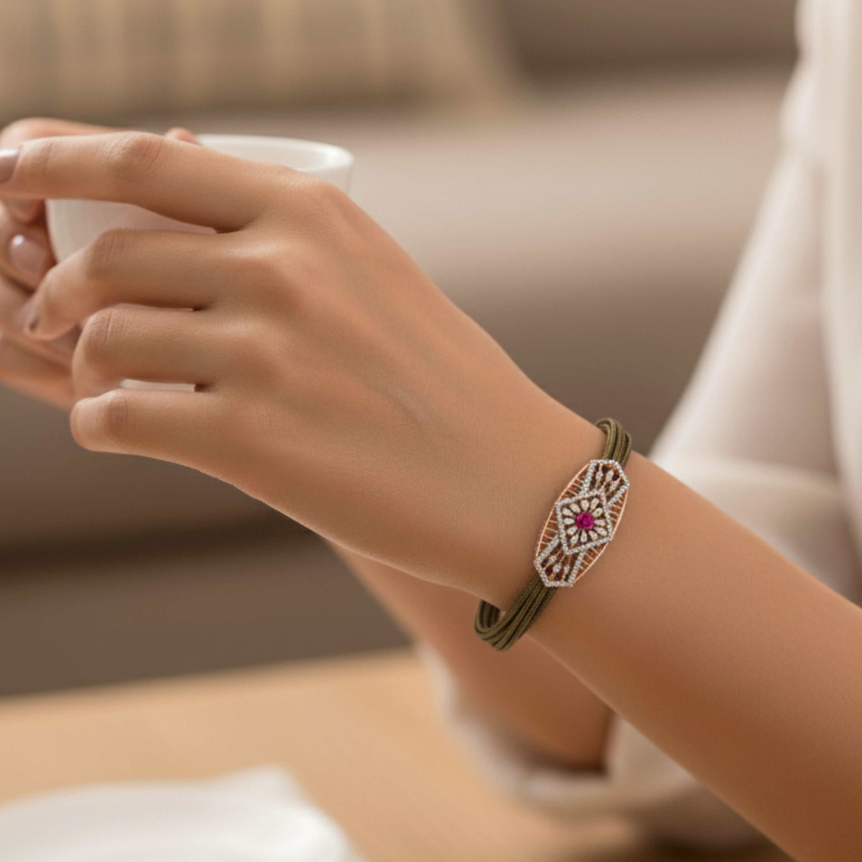 Evergreen Edge Bracelet