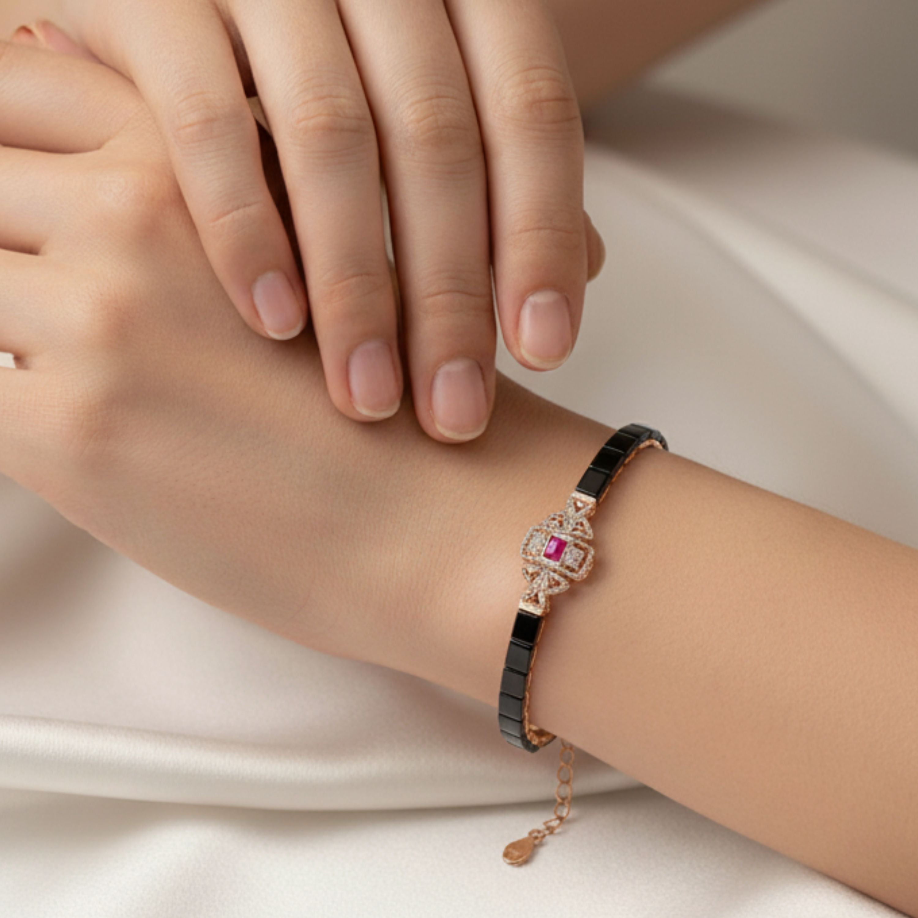 Scarlet Shadow Bracelet