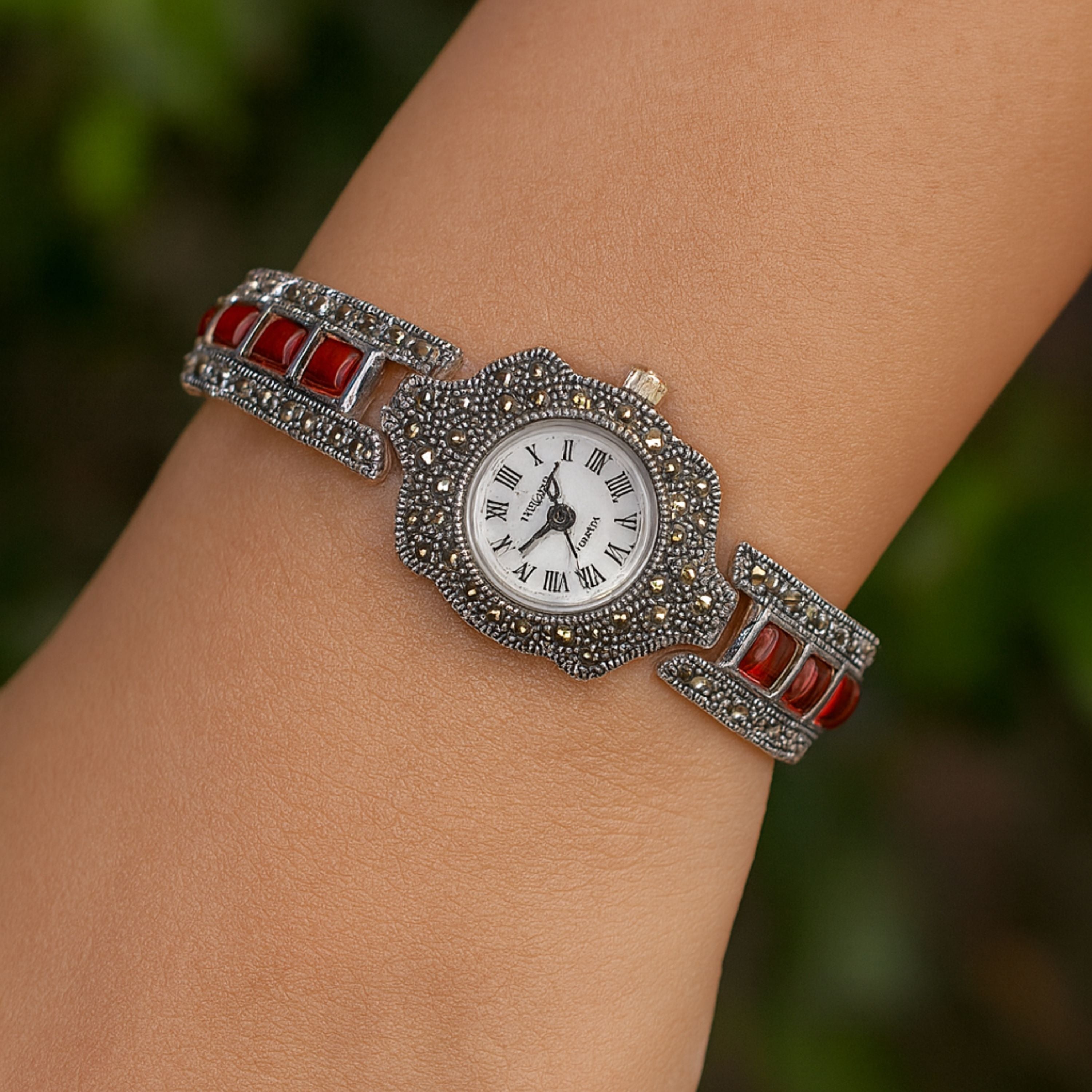 Antique Scarlet Watch