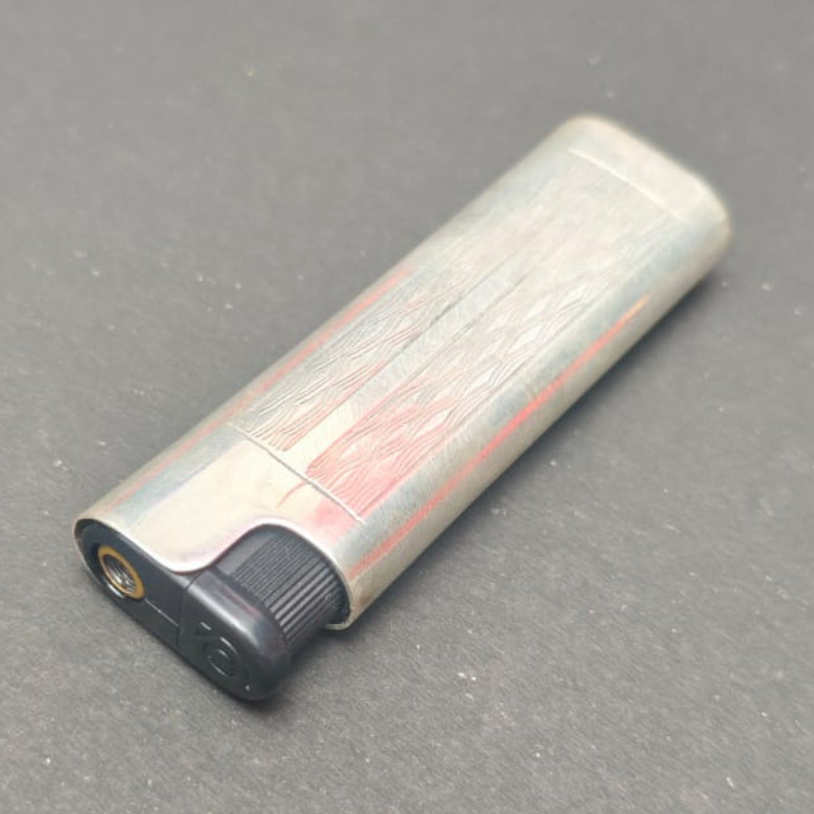 Silver Edge Flame Lighter