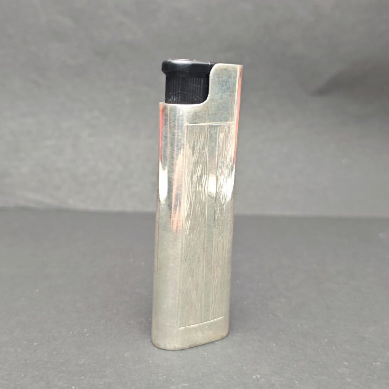 Silver Edge Flame Lighter