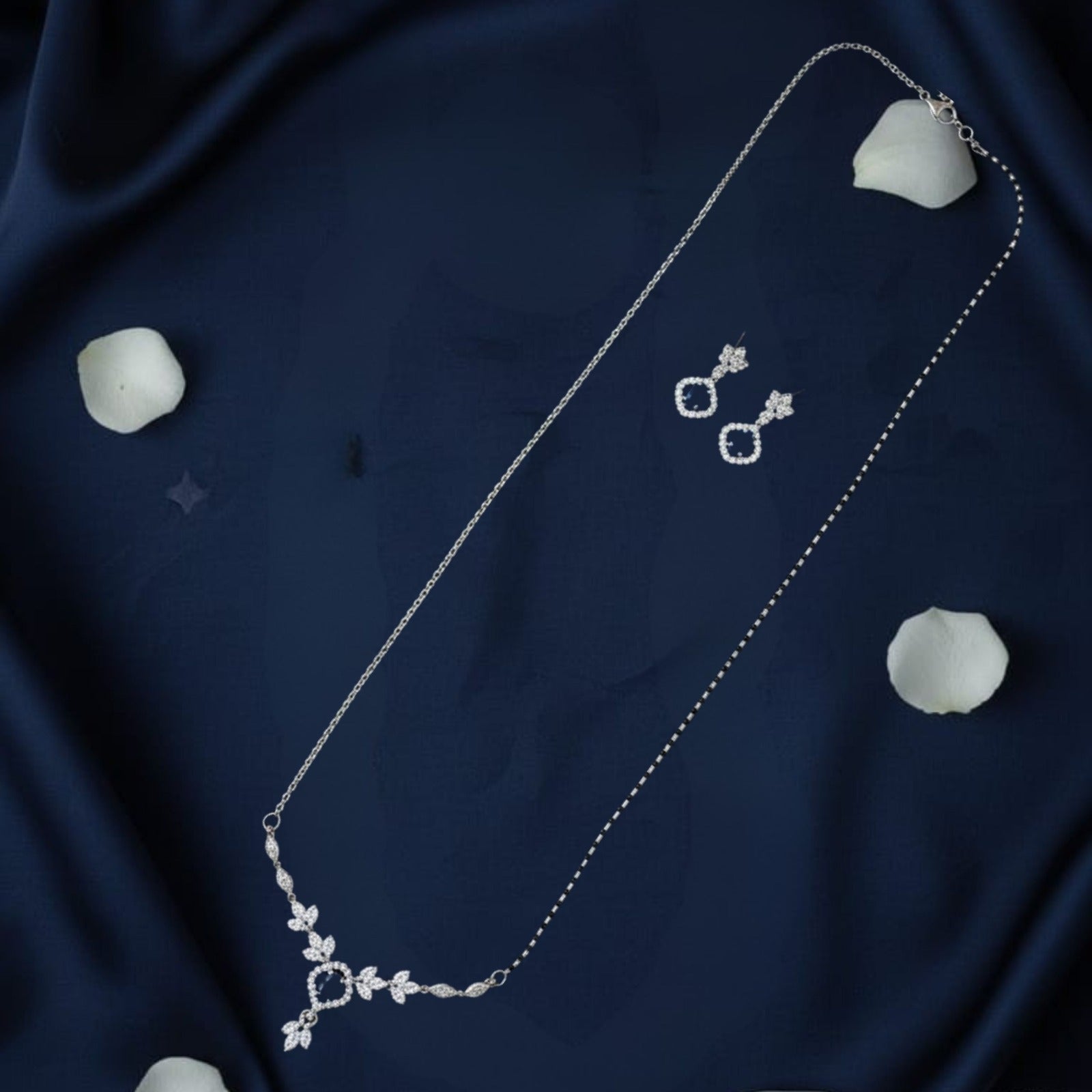 Sparkle Leaf Diamond Set