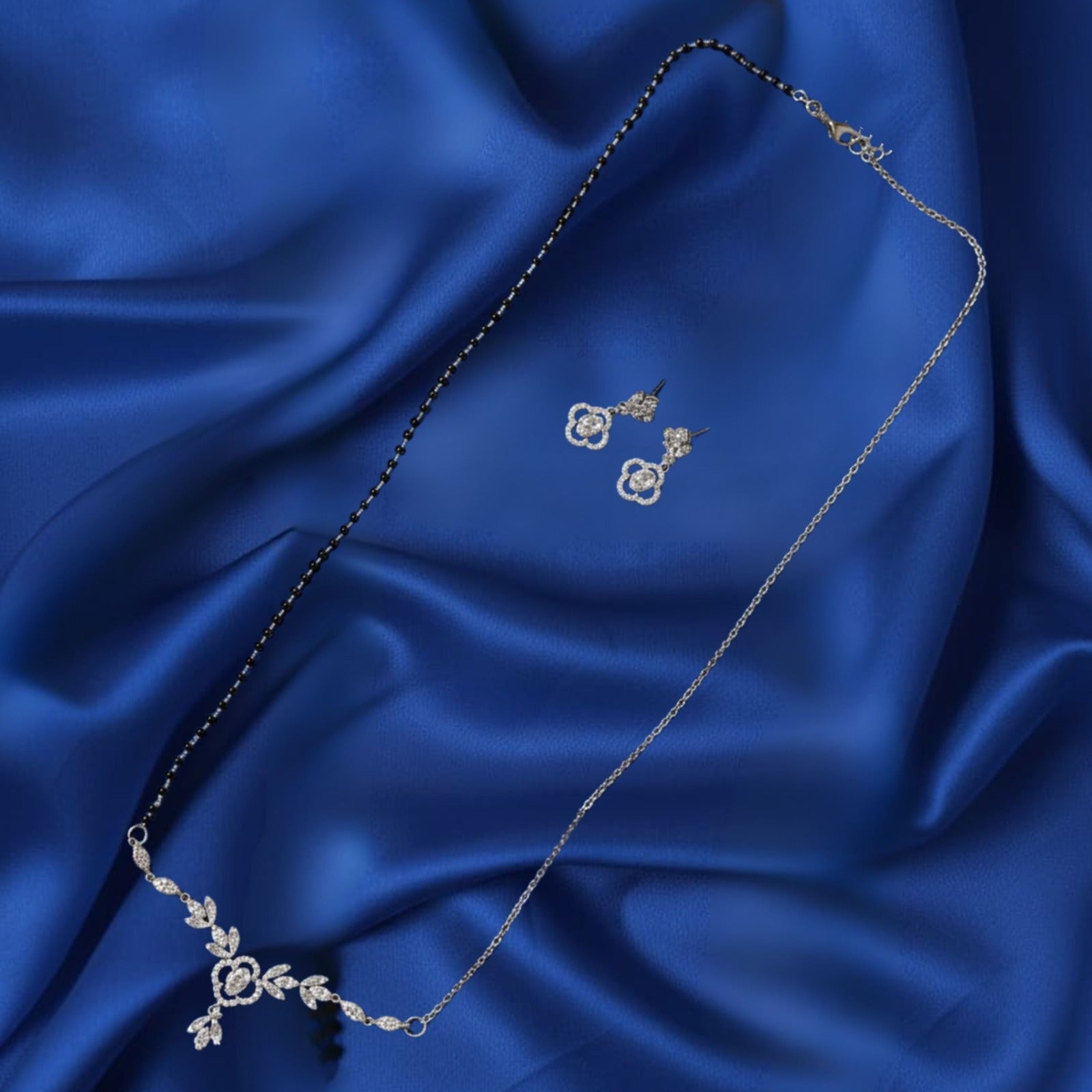 Elegant Rose Mangalsutra Set