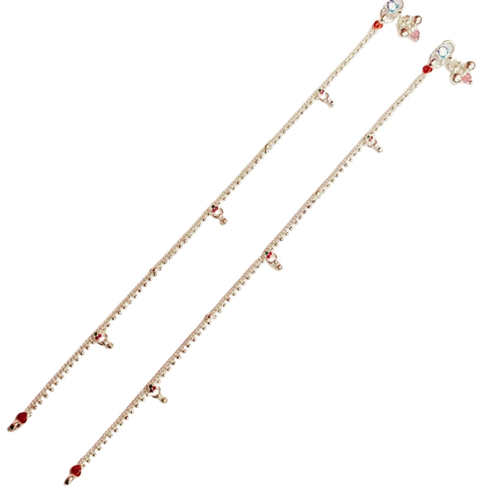 Elegant Silver Ghungroo Payal