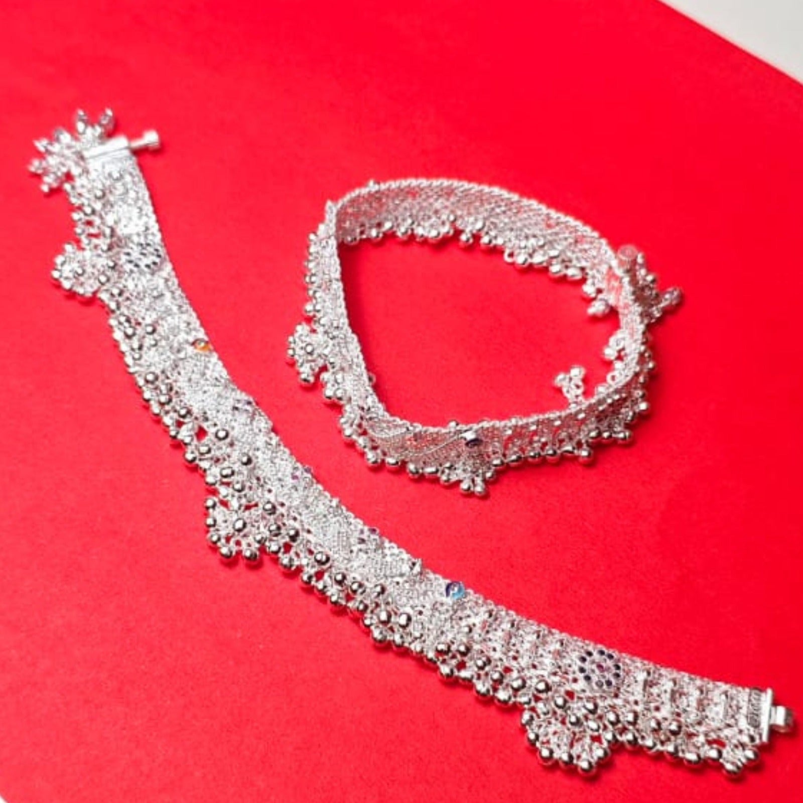 Silver Ghungroo Grace Payal