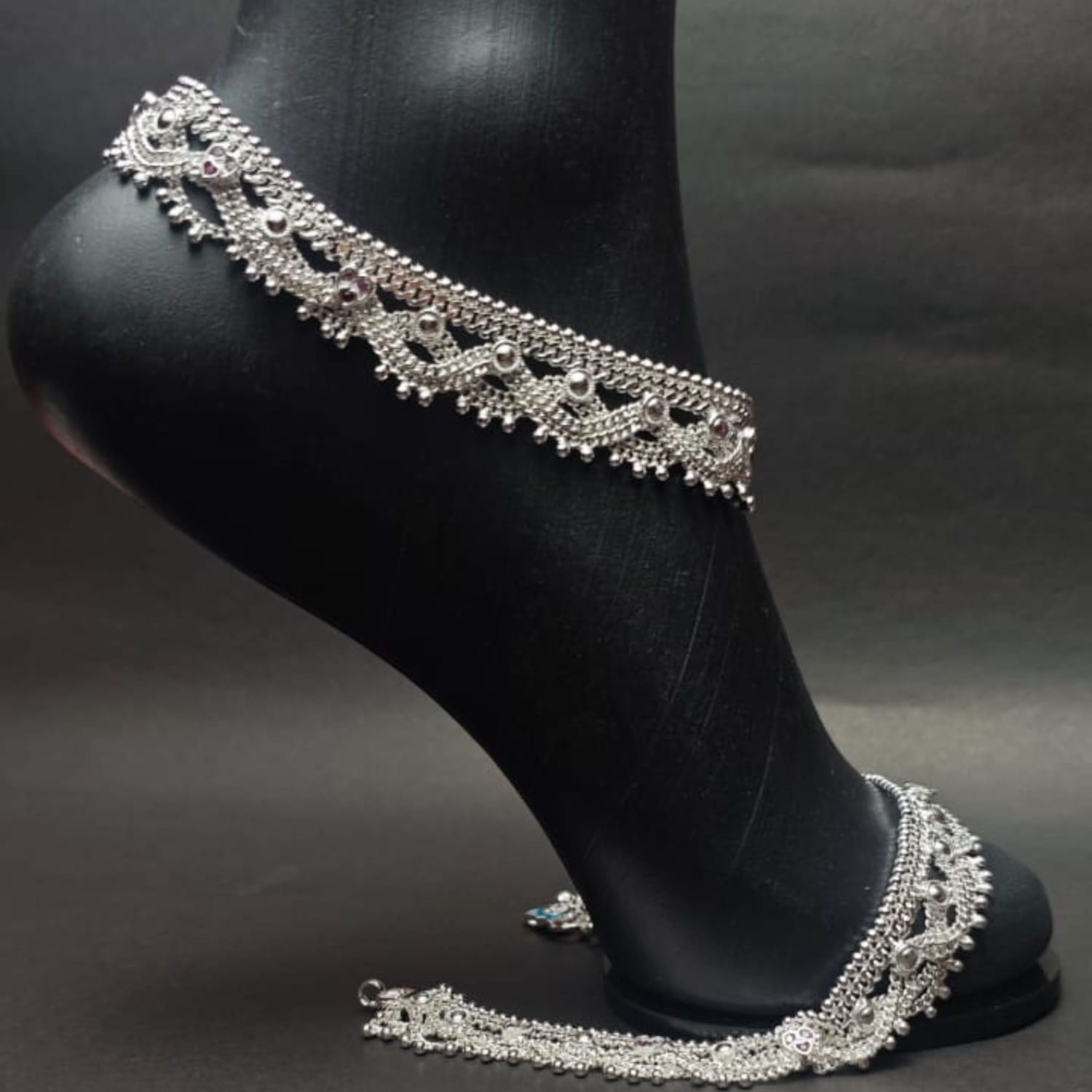 Silver Nazakat Payal