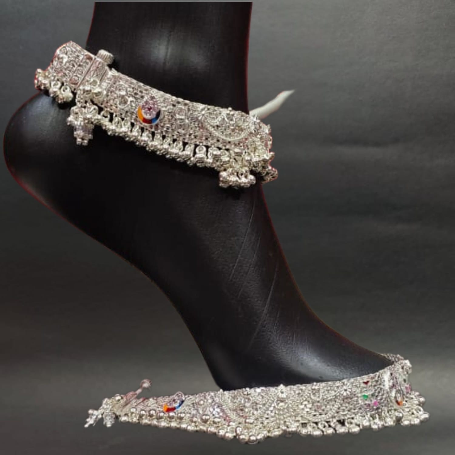 Maharani Noor Silver Payal