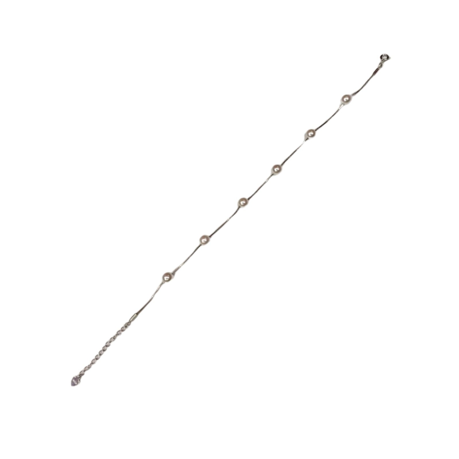 Pearl Line Anklet
