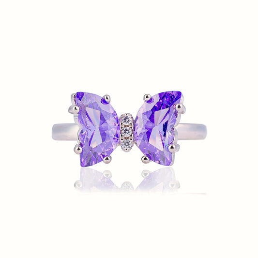 Purple Embrace Ring