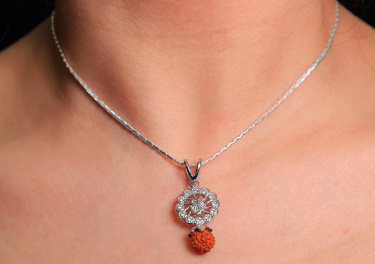 Rudraksh Om Locket
