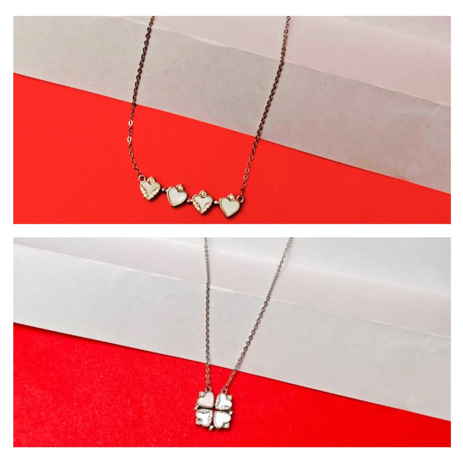 Silver Sweetheart Harmony Necklace