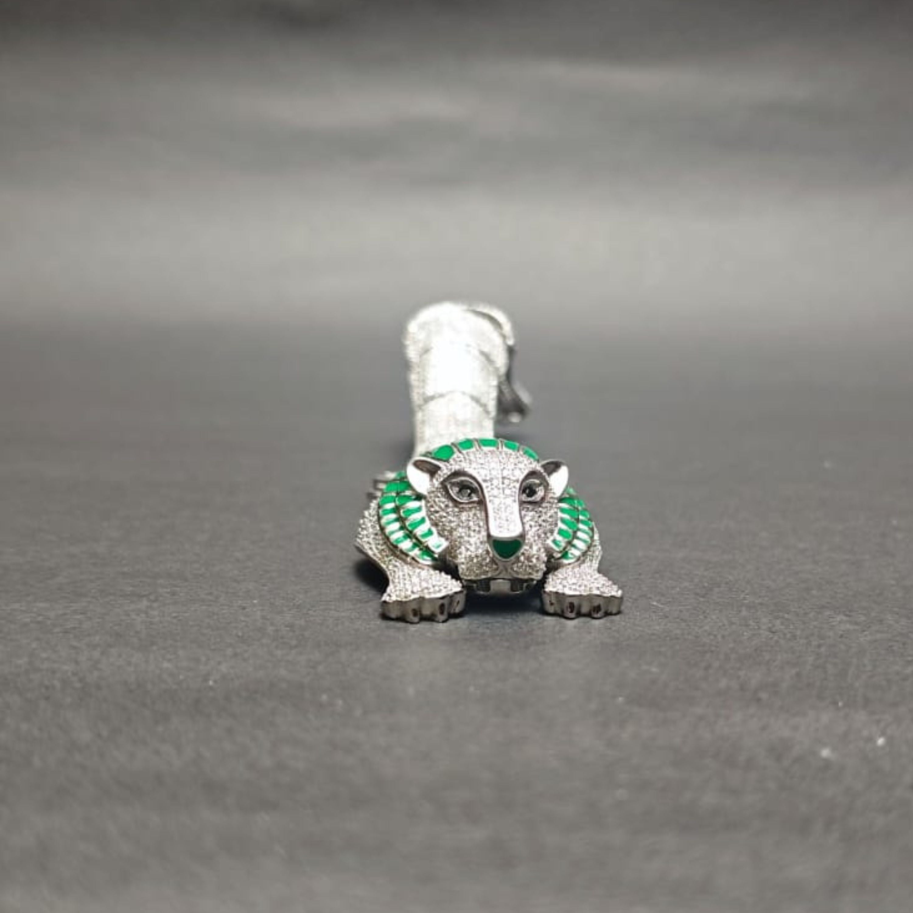 Emerald Majesty Panther Bracelet