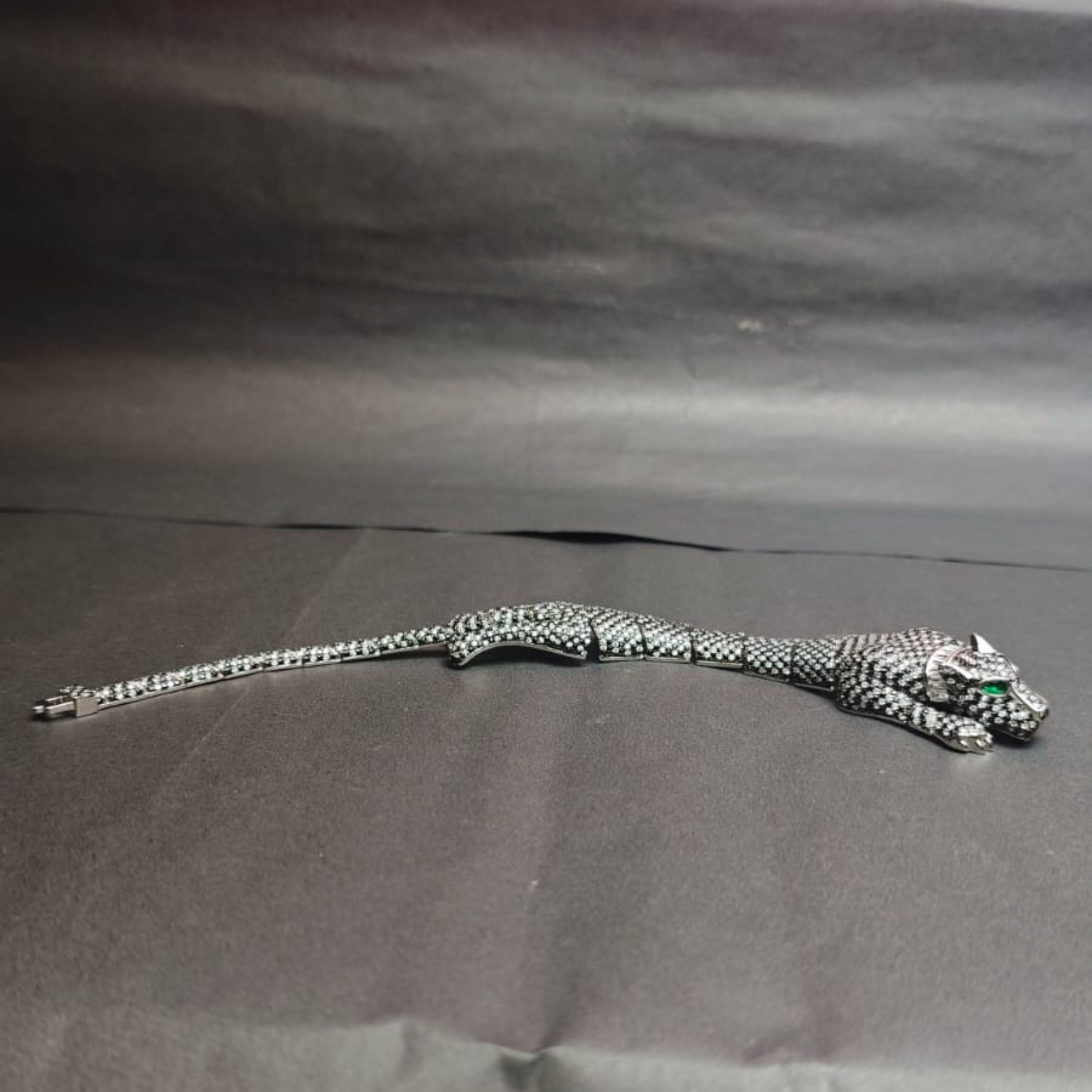 “Emerald Panther Luxe Bracelet”