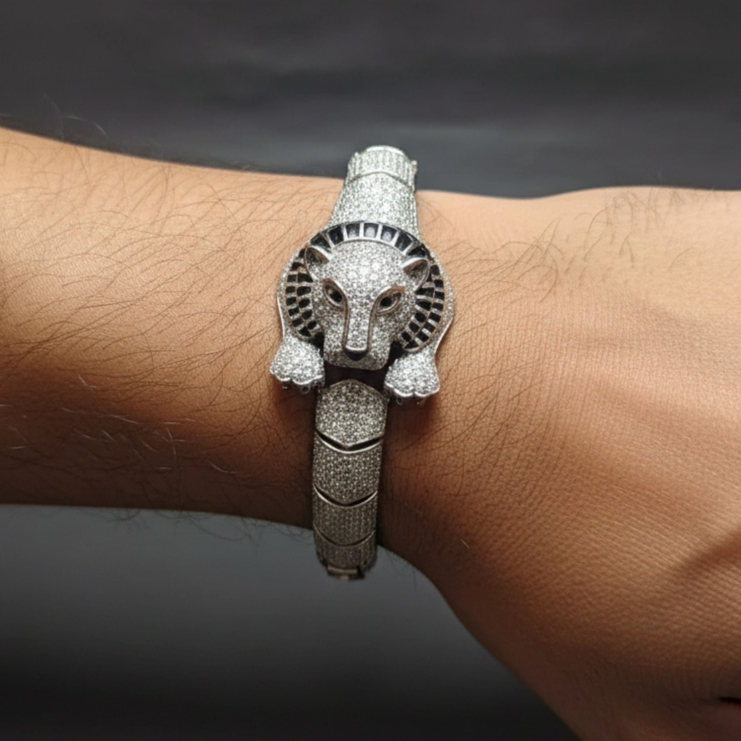 Royal Pharaoh Lion Bracelet