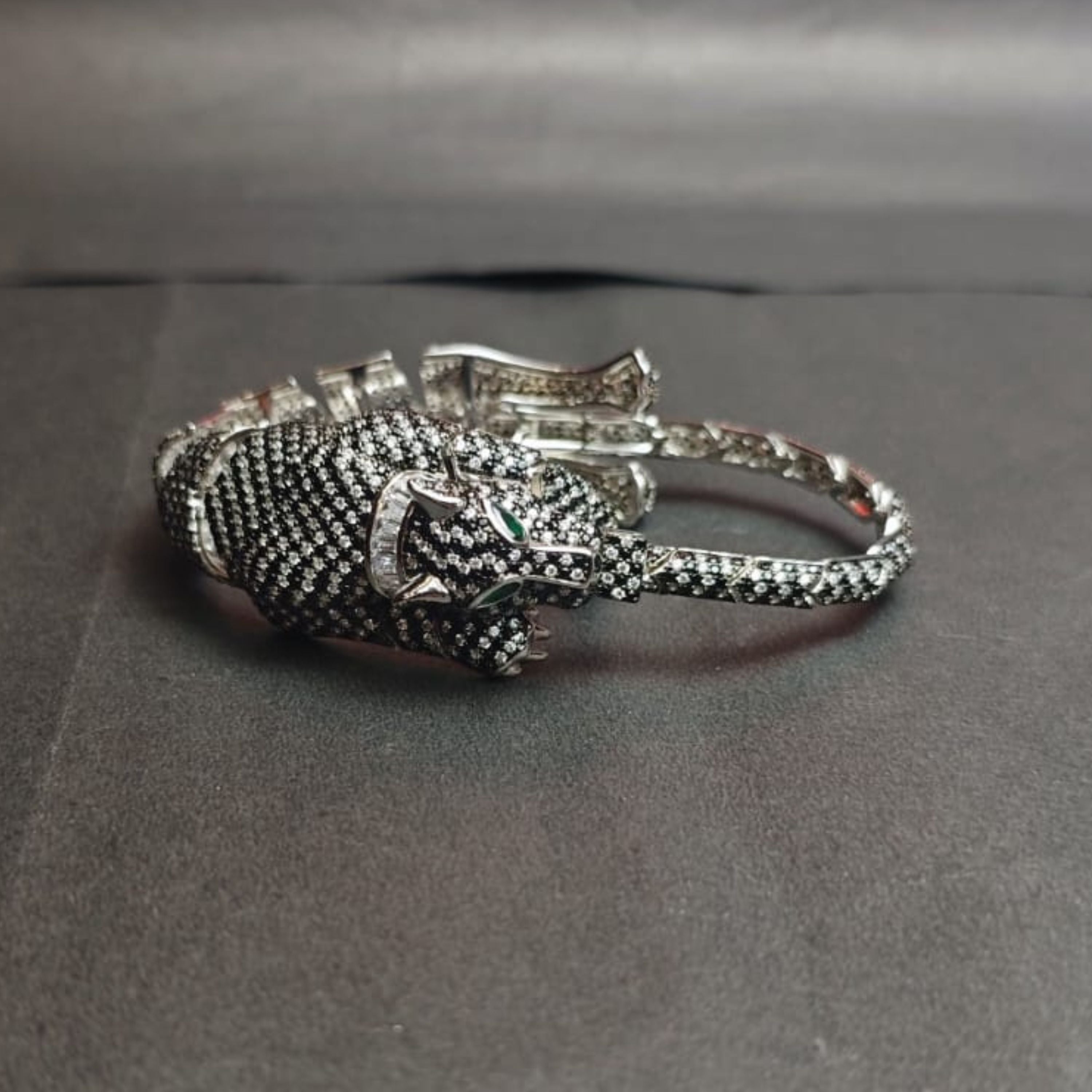 “Emerald Panther Luxe Bracelet”