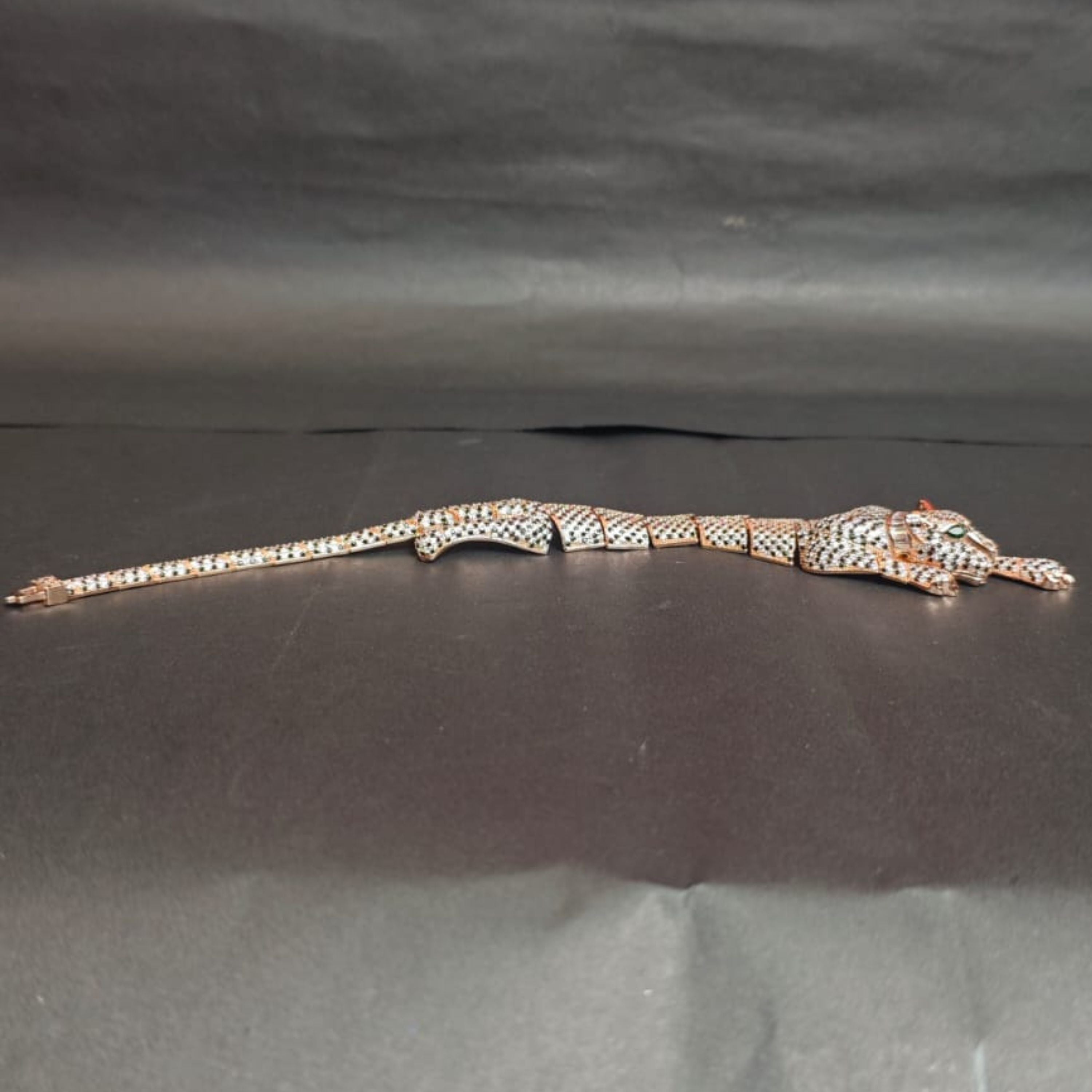 “Noir Panther Luxe Bracelet”