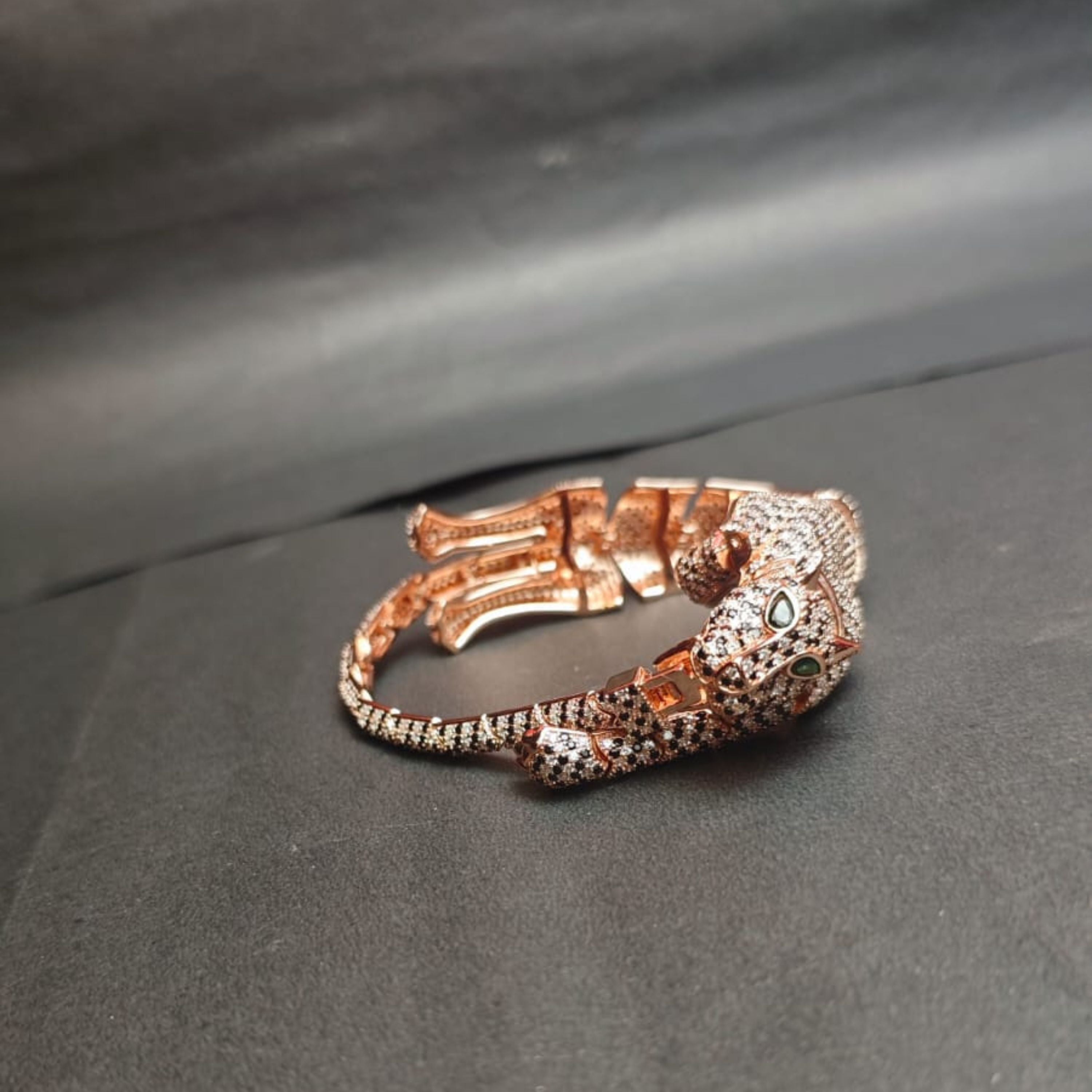 “Noir Panther Luxe Bracelet”