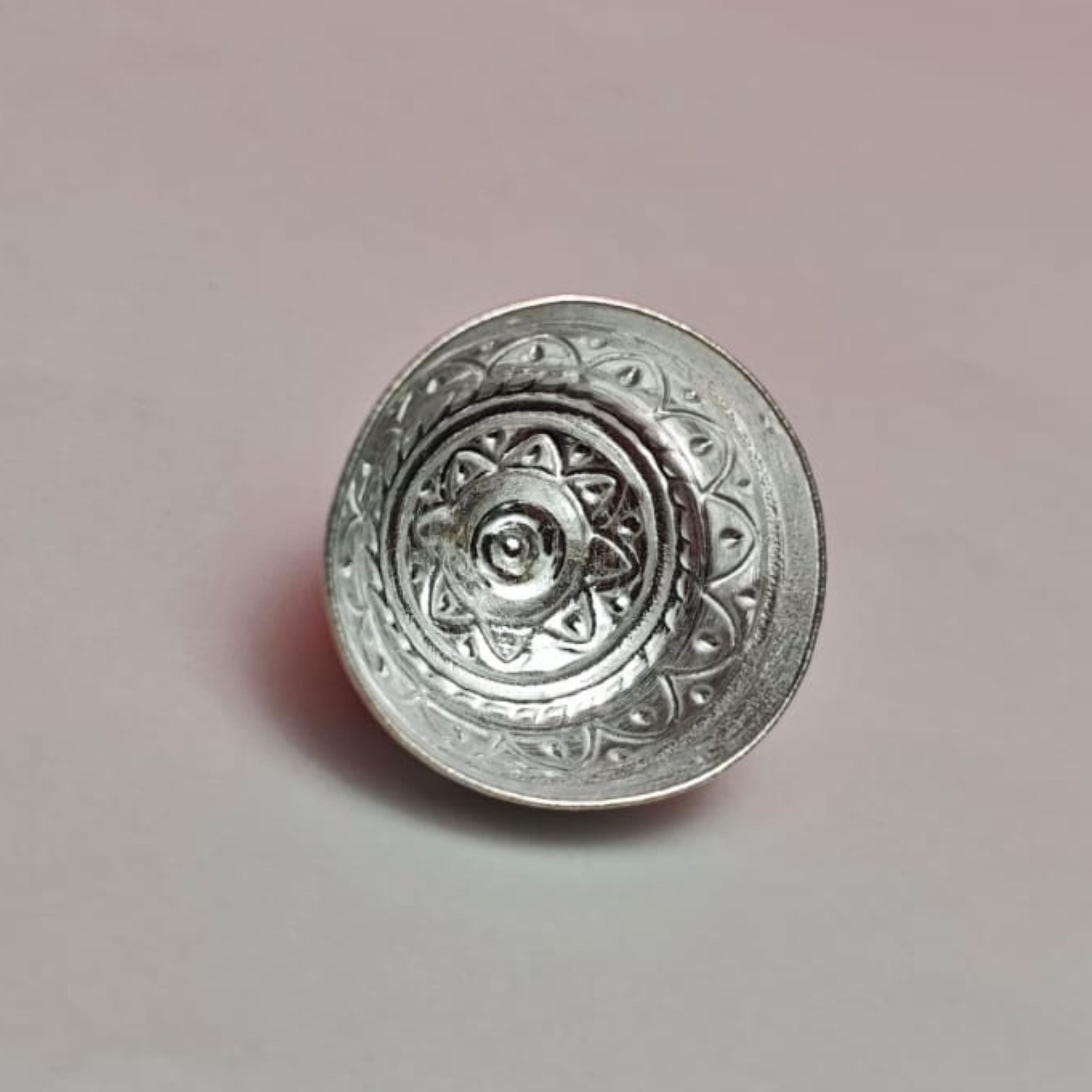 Rajsi Divine Silver Chattr Pendant