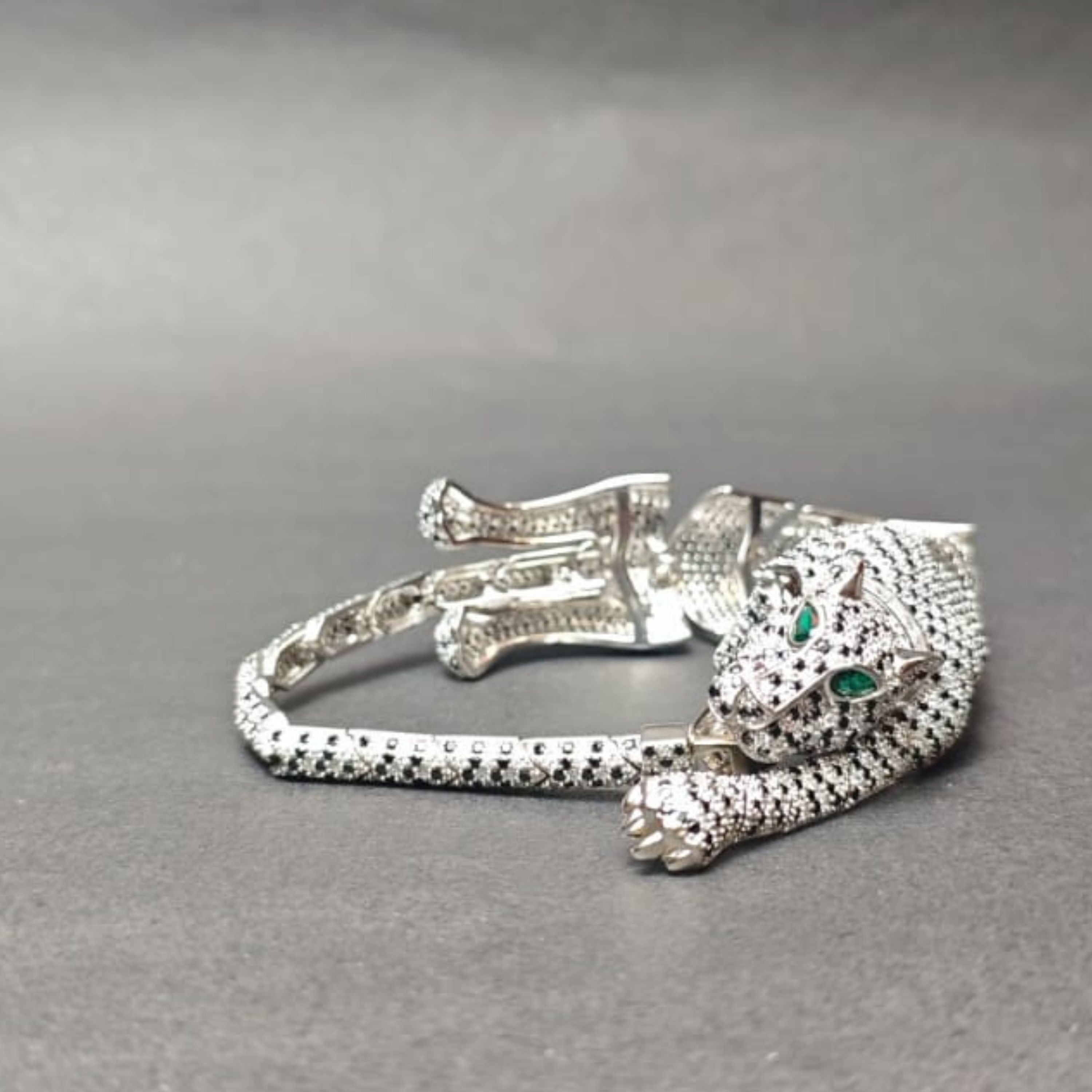 Emerald Phantom Panther Bracelet