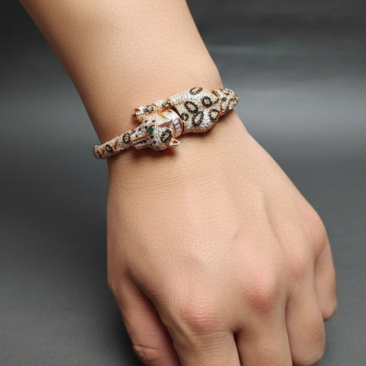 Rose Gold Panther Royale Bracelet