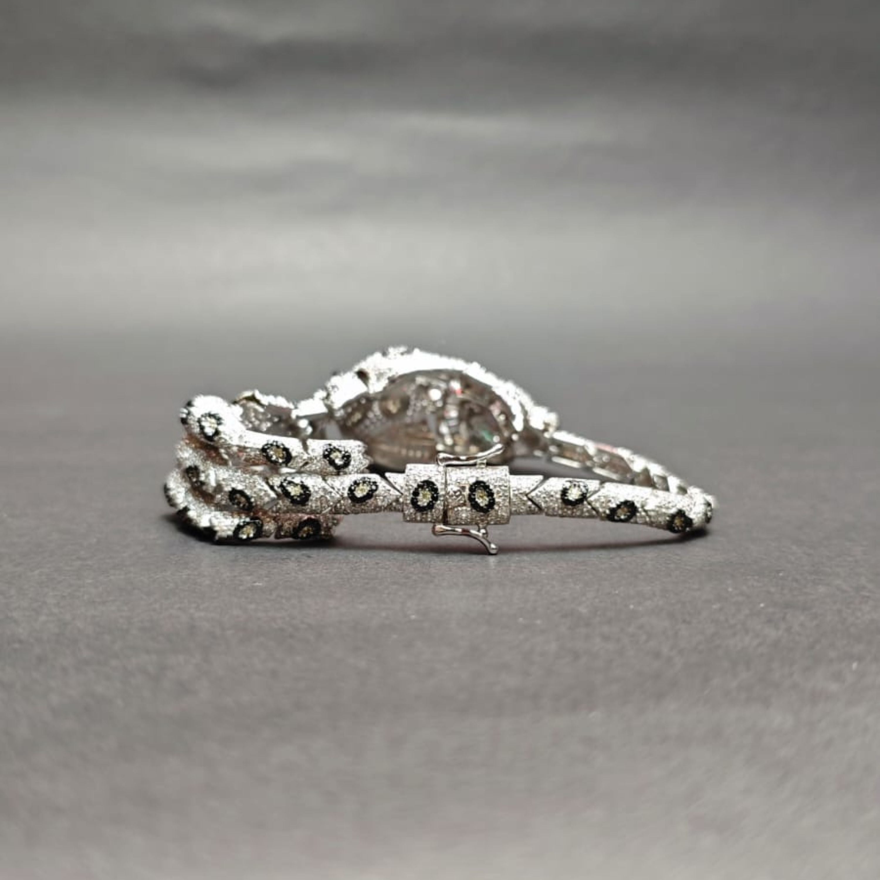 Emerald Panther Power Bracelet