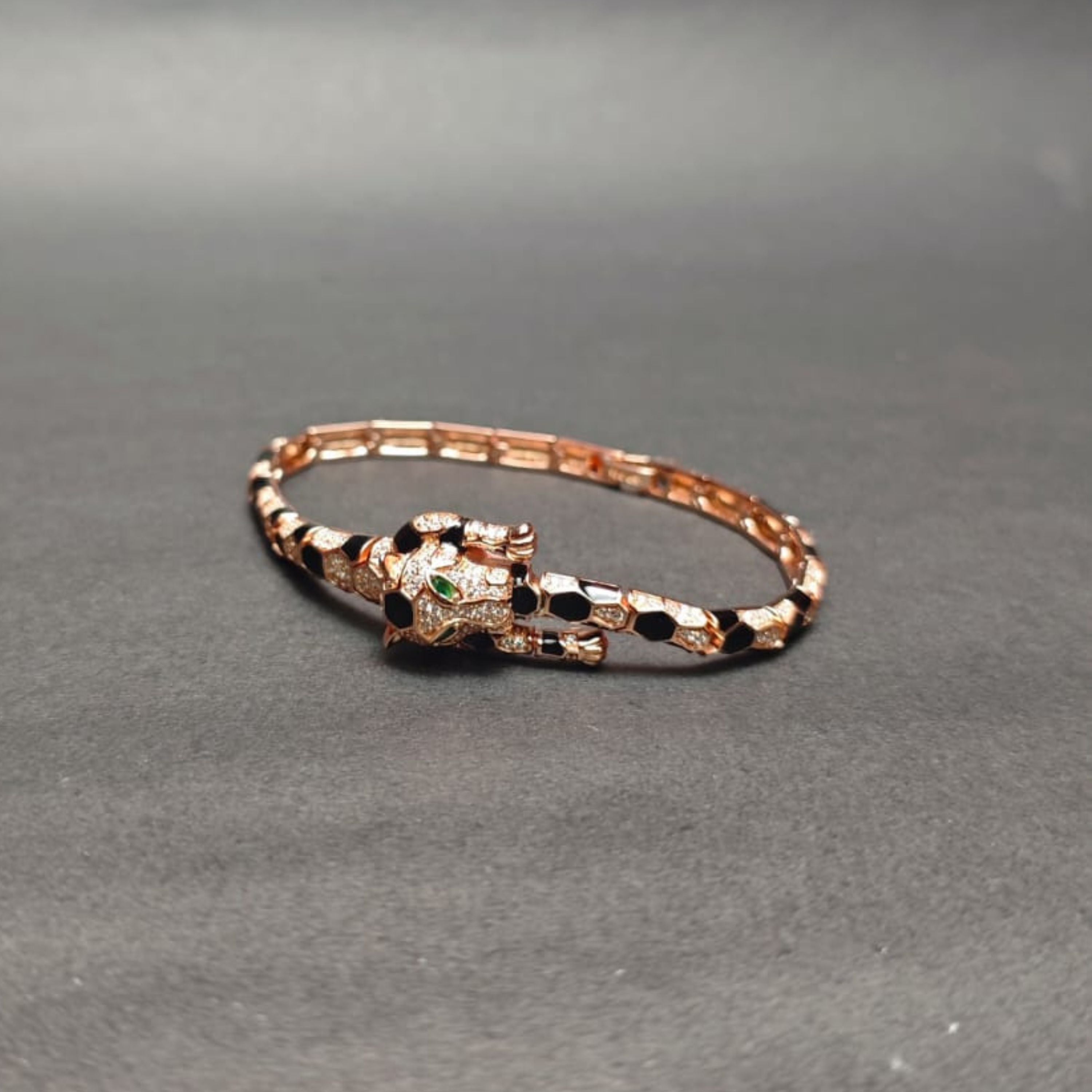 Rose Glow Infinity Bracelet