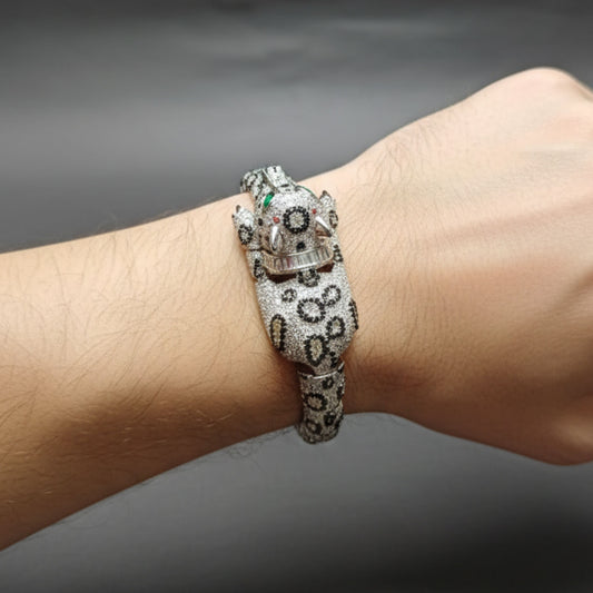 Emerald Panther Power Bracelet
