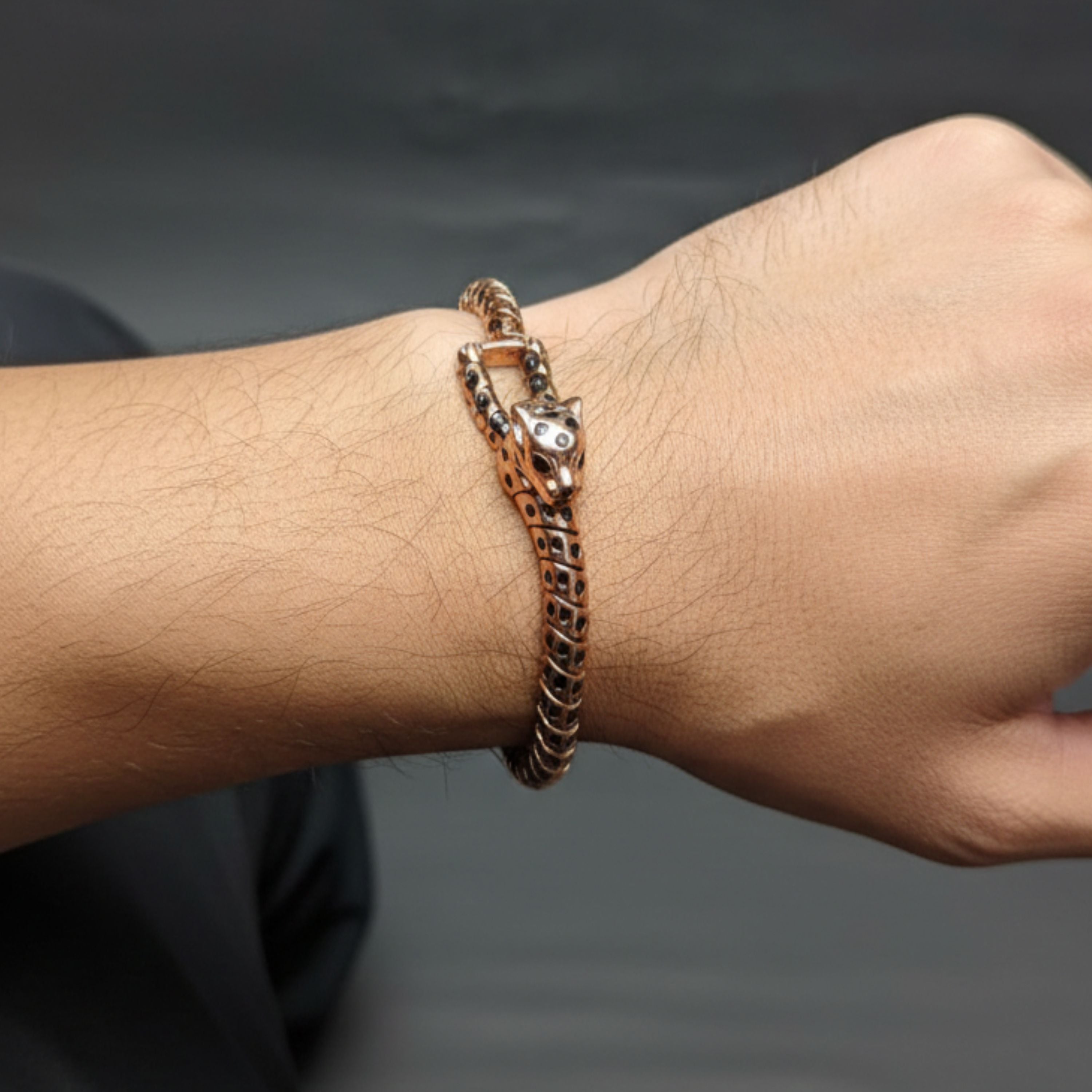 Wild Panther Link Bracelet