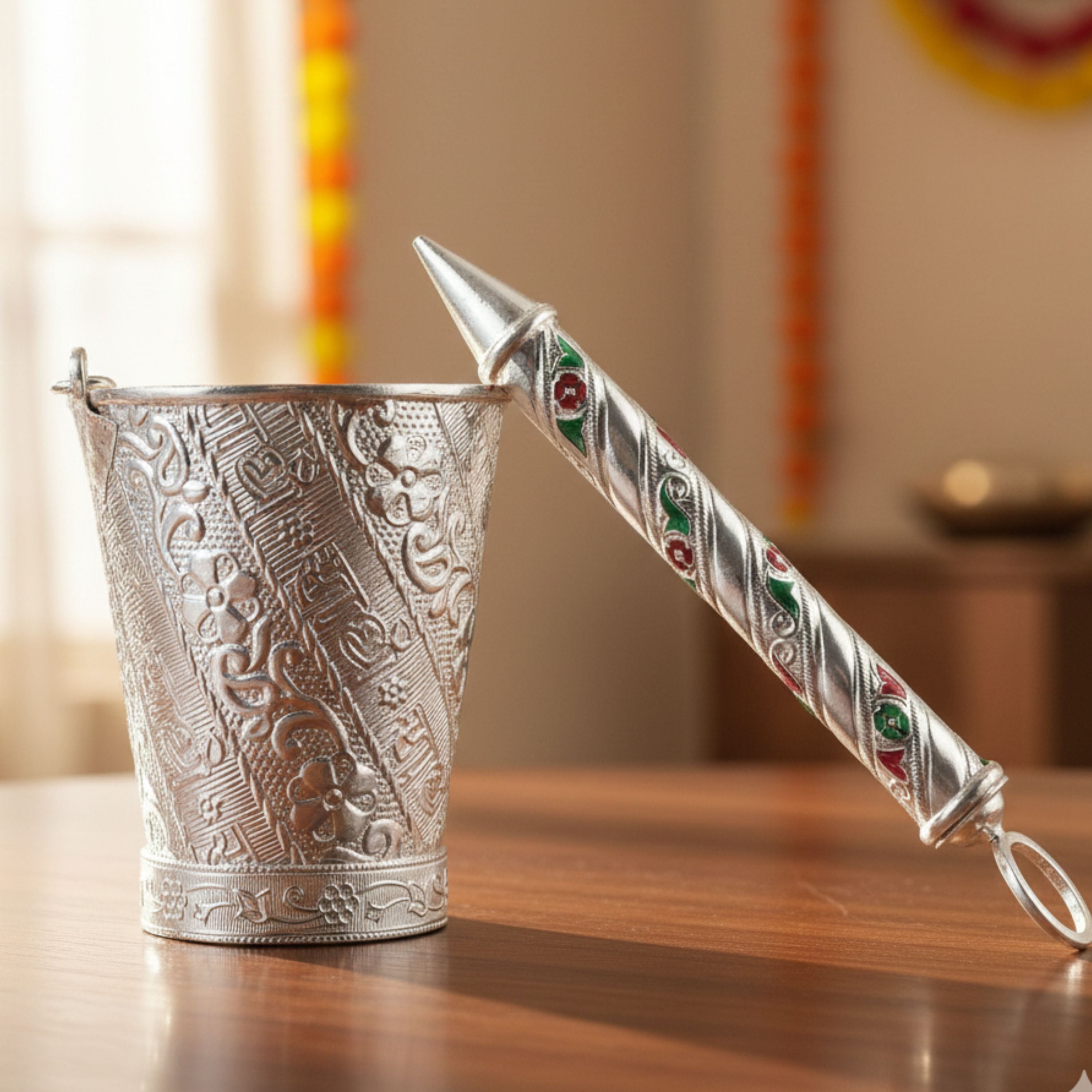 Radha Pure Silver Play Set- Size 6