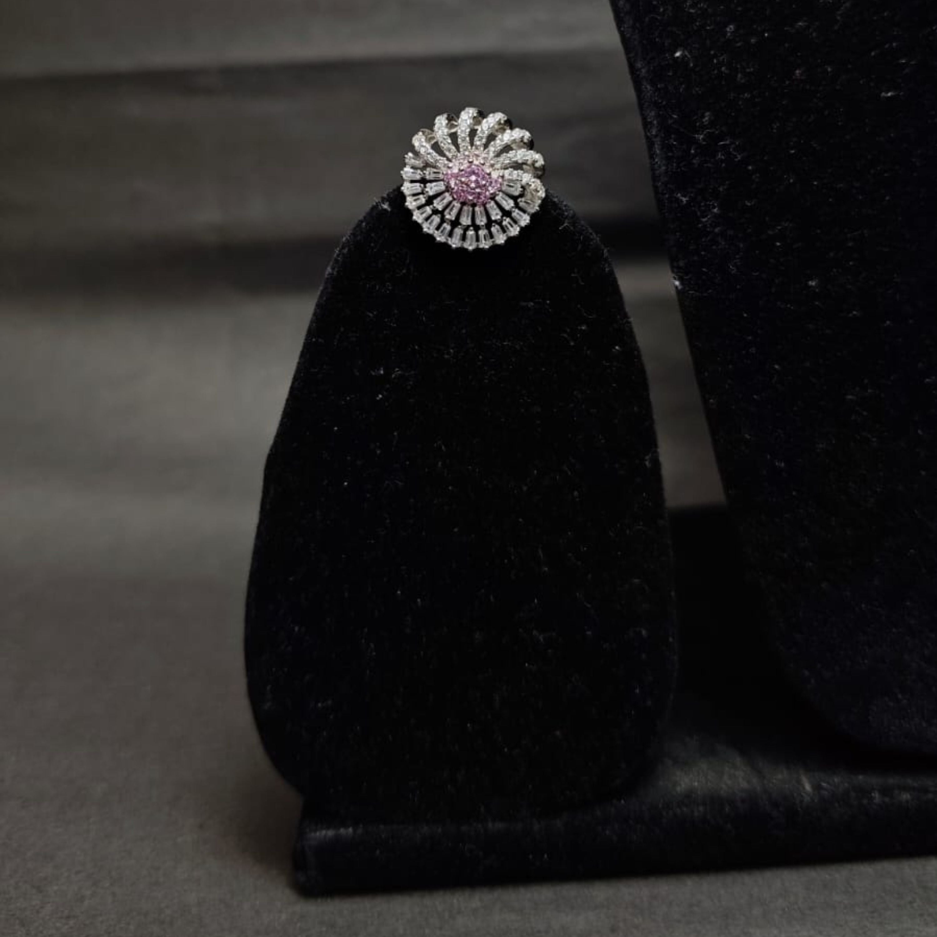 Pink Radiance Swirl Pendant Set