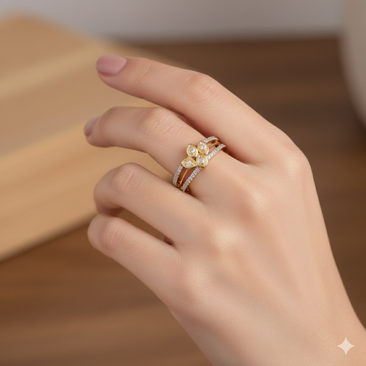 Floral Bloom Ring