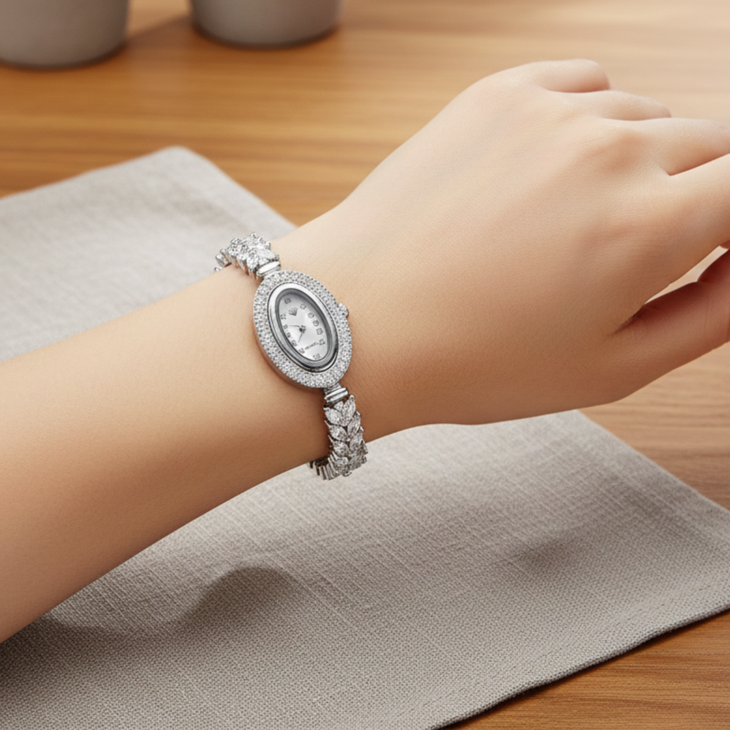 Celestia Oval Shine Watch