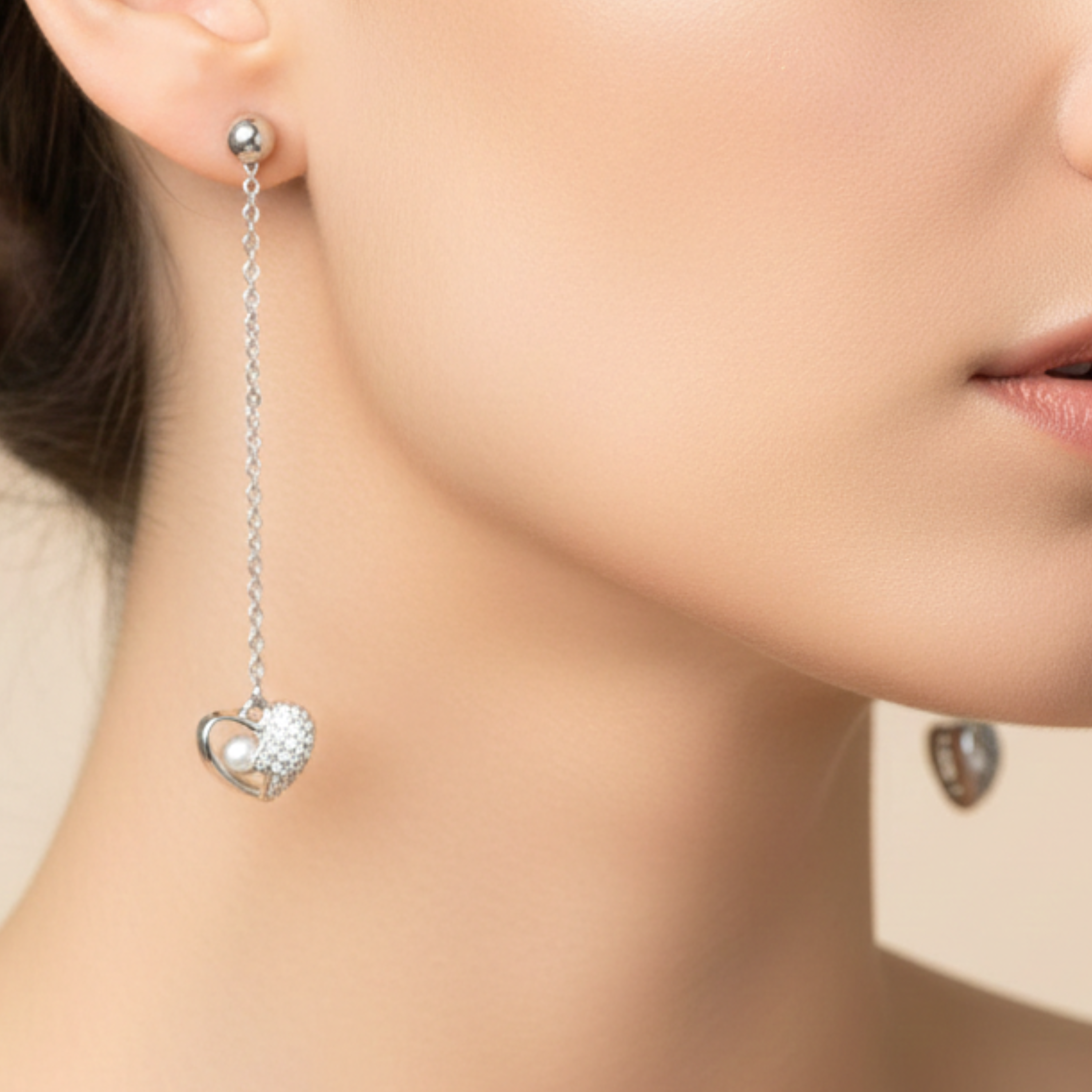 Baguette Horizon Earring