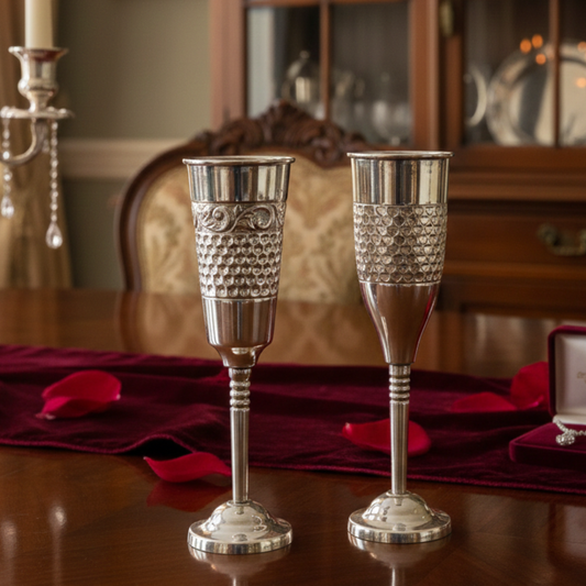 Sterling Sips Wine Glass (for one)