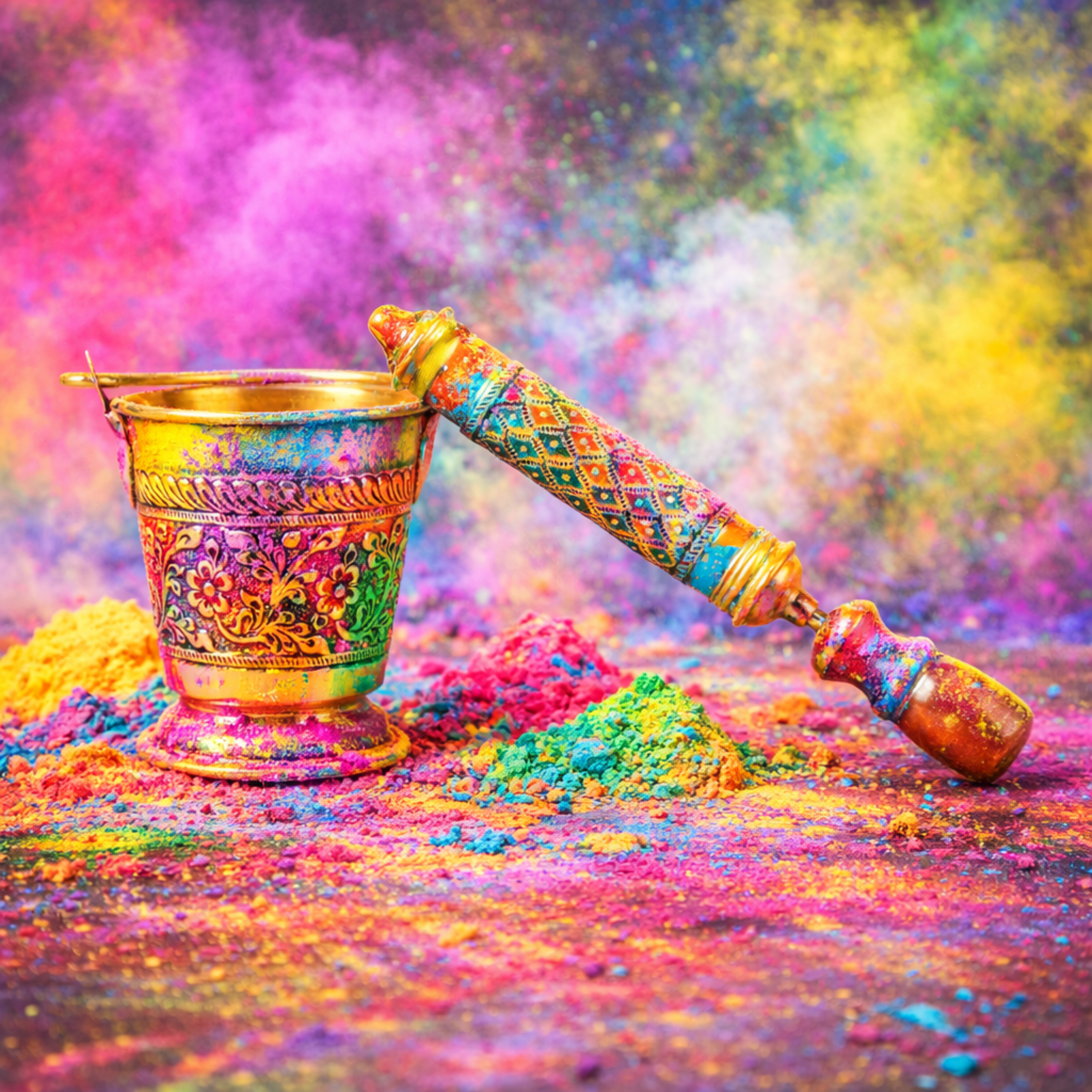 Chandi Balti with Pichkari