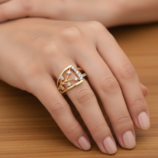 Starlight Bloom Ring