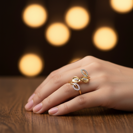 Elegance Leaf Ring
