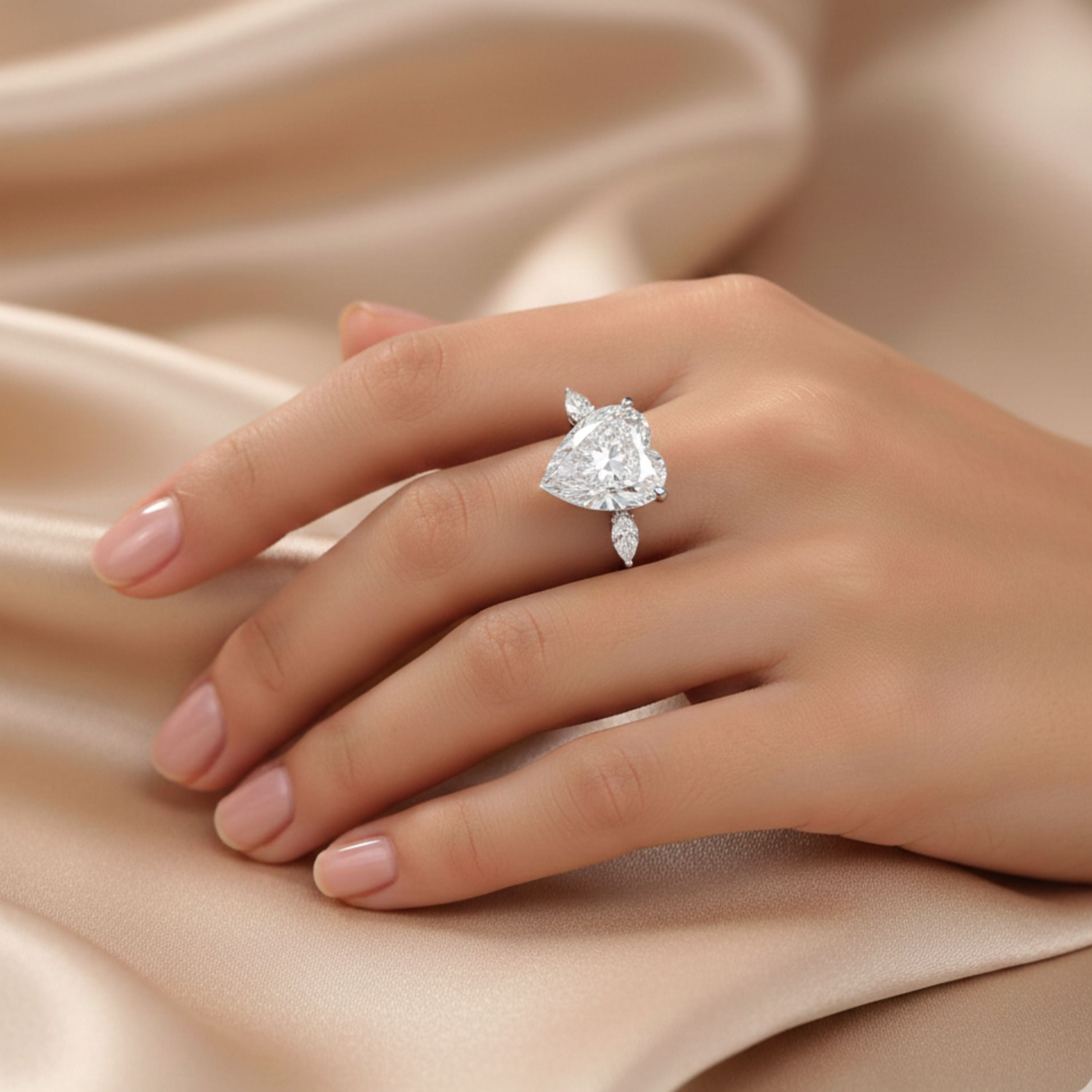 Heart Crystal Ring