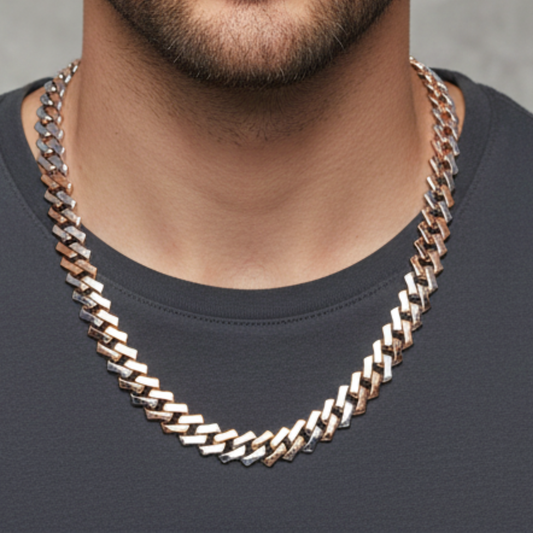 Dual Tone Cuban Chain