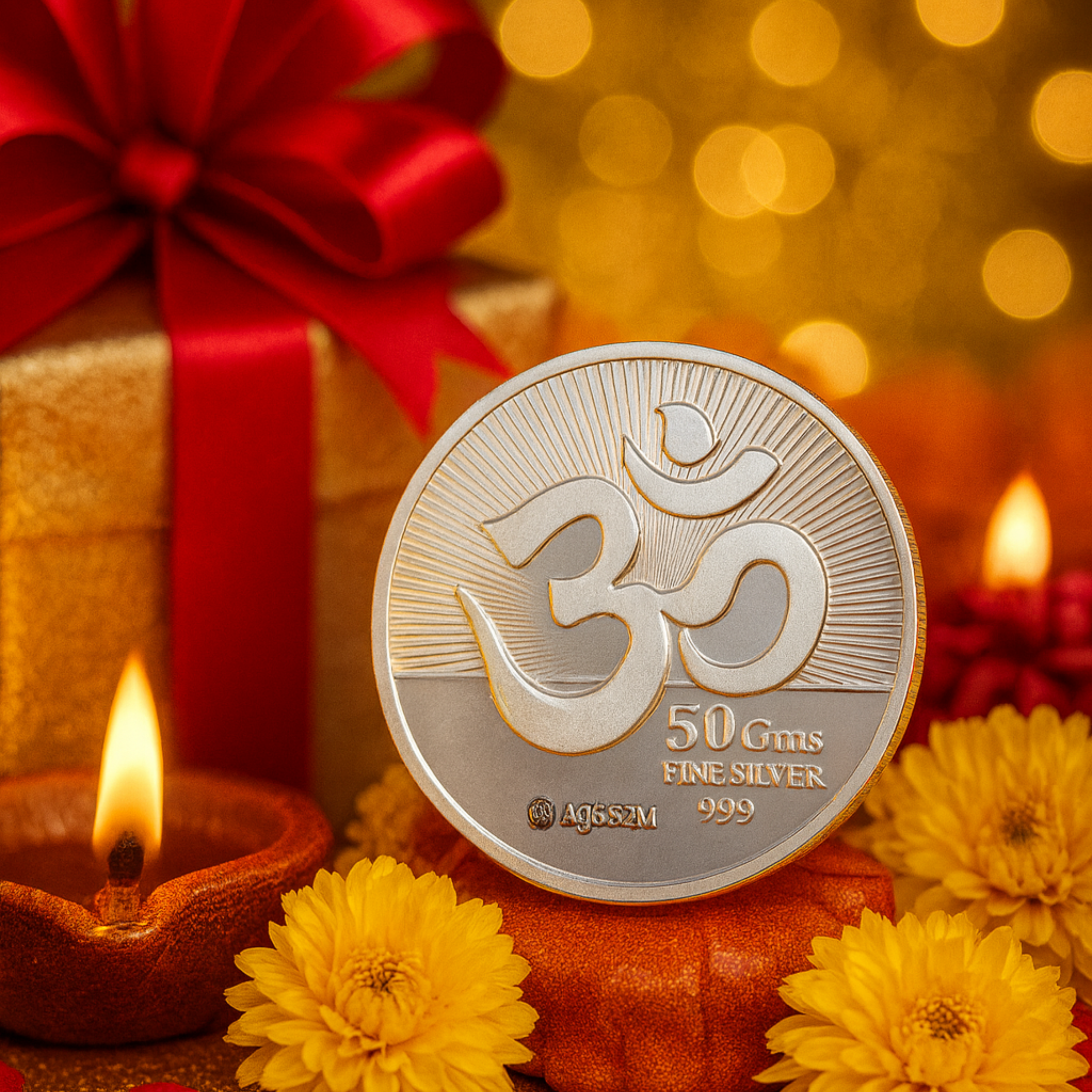 Laxmi Ganesh Coin 100 gm
