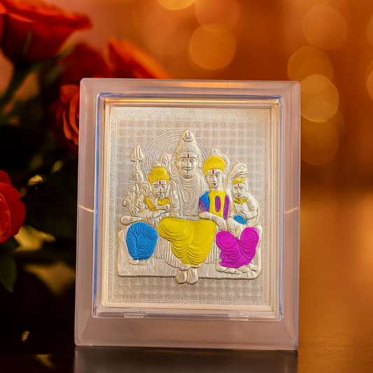 Divine Harmony Shiv Pariwar Frame