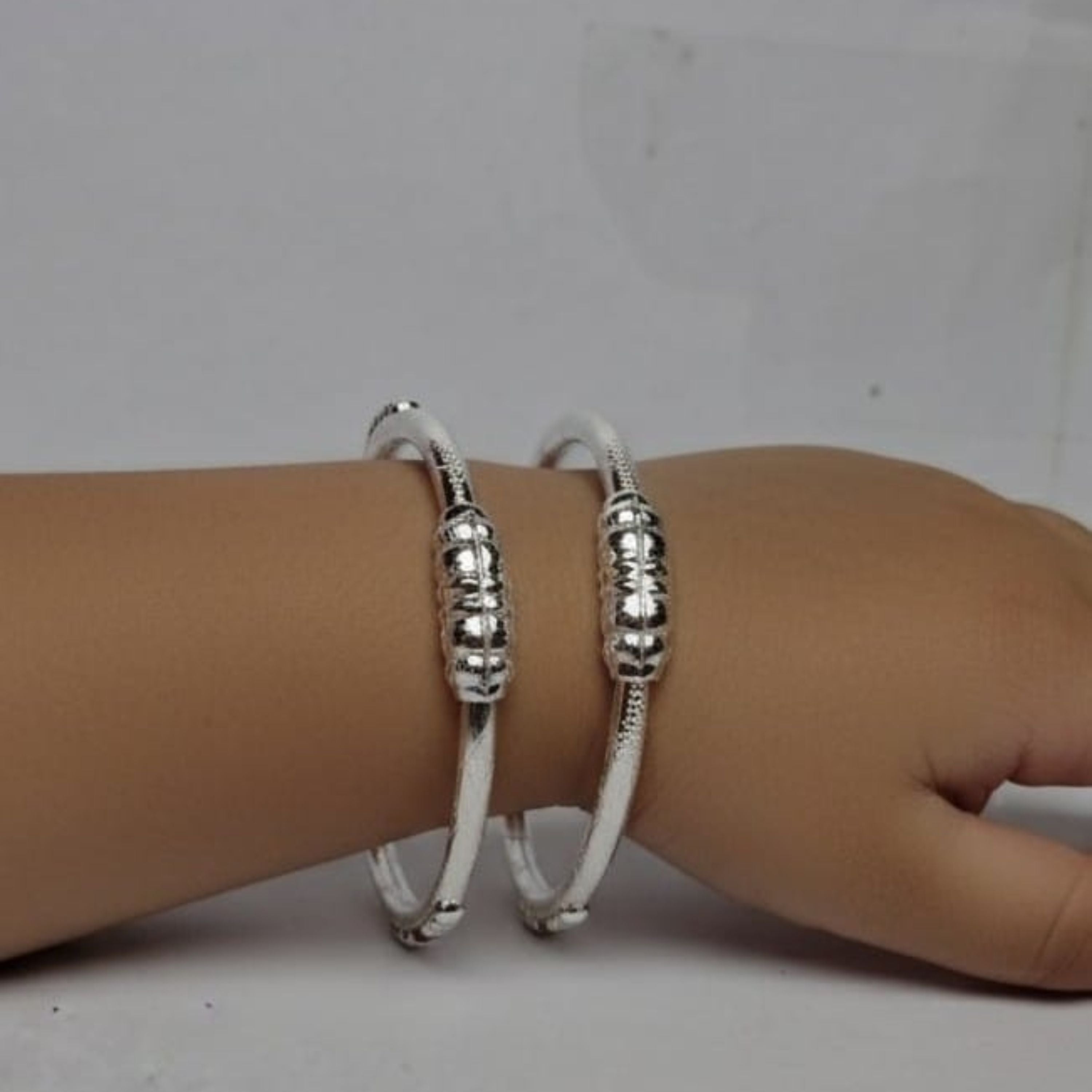 Elephant face Charm Kada