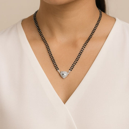 Radiant Heart Mangalsutra